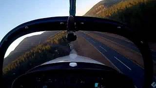 Falco #19 first flight continued at Sand Canyon Airport