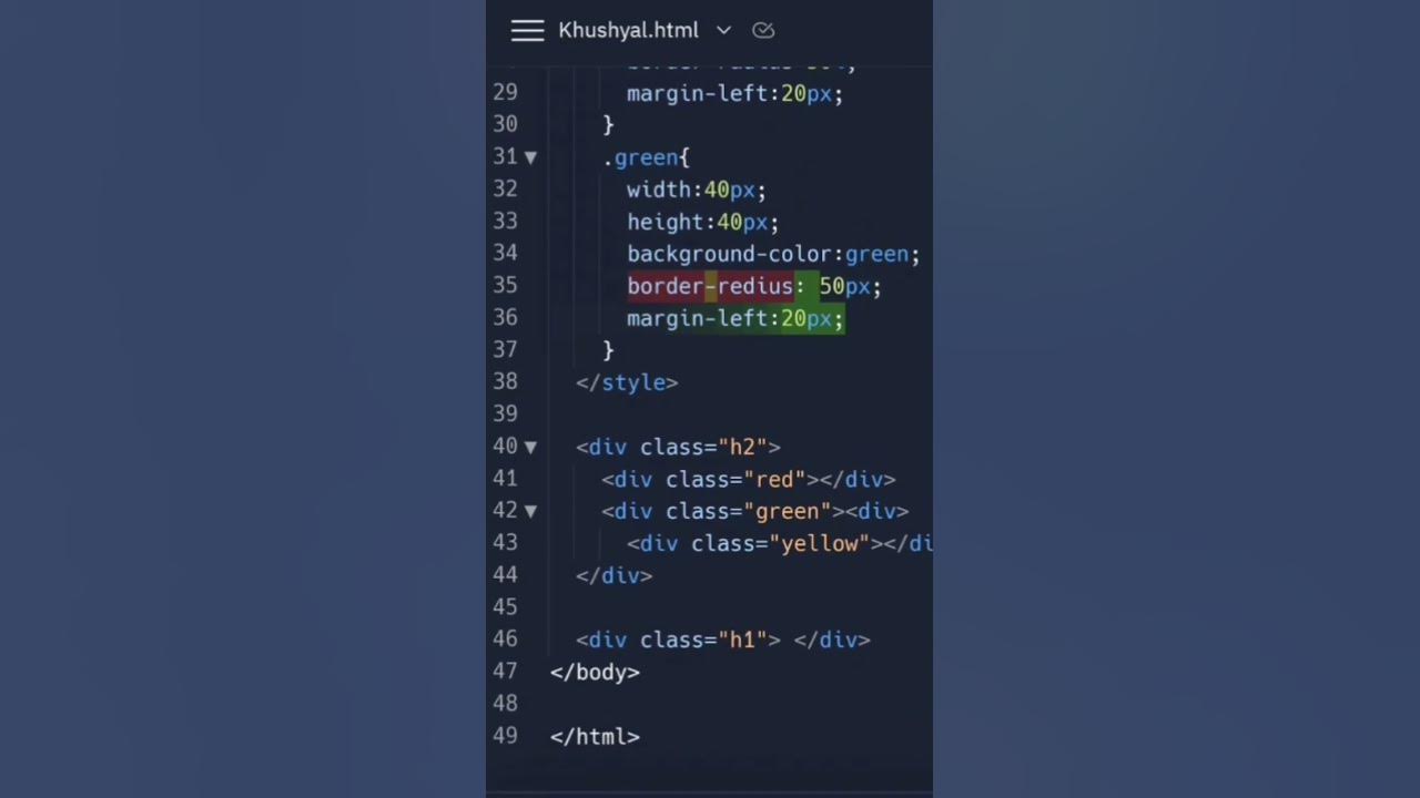Making traffic signal in Web page with help of coding #coding #java # ...