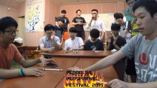 2015 summer PENDOLSA Pen-spinning champion ship 2nd round tournament -4 아지 vs xiii