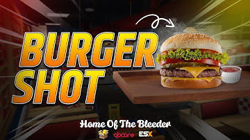 FiveM Burgershot Job | Restaurant Script 2025 | QBCore ESX QBox | Showcase Video