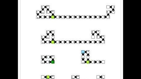 Self-replicating loop on cellular automata