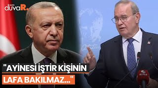 Faik Öztrak Erdoğana Ziya Paşanın Sözleri