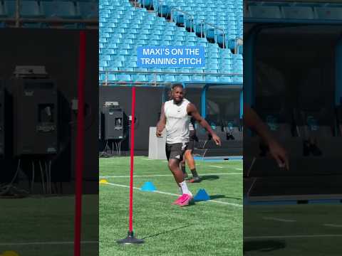 ASM's first training 👀 #charlottefc #allansaintmaximin #mls