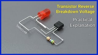 How To Test Reverse Breakdown Voltage Of A Transistor