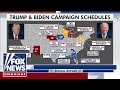 Fox News' expert panel weigh in on impact of Trump, Biden final campaign stops