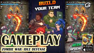Zombie War: Idle Defense Impressions Gameplay - New Mobile Game (Android/IOS) screenshot 3
