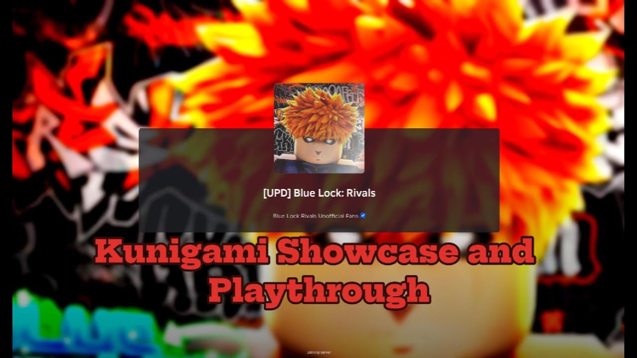 Kunigami Showcase and playthrough (Blue Lock Rivals) - YouTube