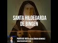 Santa Hildegarda de Bingen.