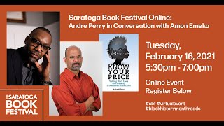 Andre Perry in Conversation with Amon Emeka | Saratoga Book Festival Online