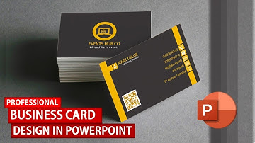 How to design Business Card in PowerPoint /Designing Visiting Card in PowerPoint /Step by step guide