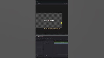 Border Text EFFECT in DaVinci Resolve