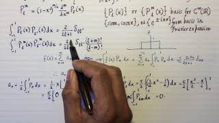 MM72: Legendre basis and orthonormality