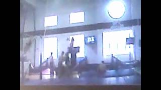 Wasef crashes on high bar