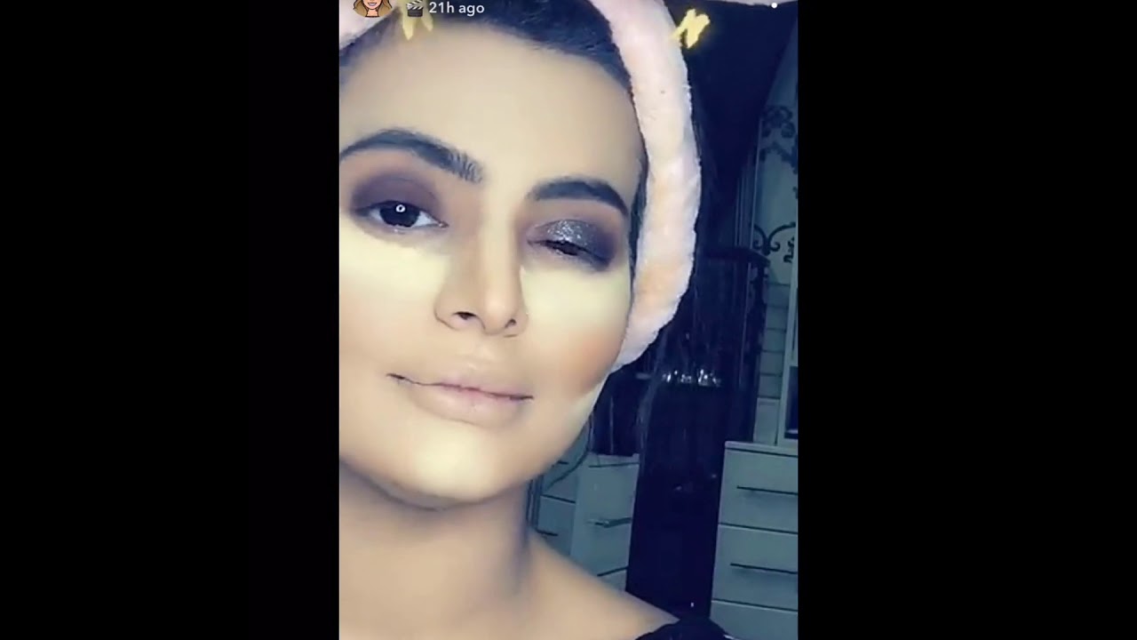 الهام الفضالة اسوي ميكب لبنتها منى تتوريال