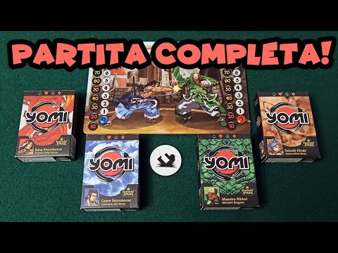 Partita Completa #3: Yomi (gioco da tavolo edito da Djama Games)