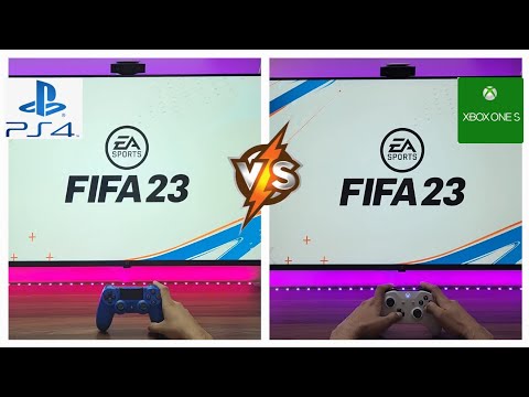 FIFA 23 (PS4 Slim Vs Xbox One S)