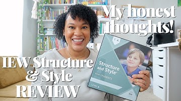 My HONEST IEW STRUCTURE & STYLE 1A REVIEW// PROs & CONs is it really WORTH IT? // WRITING CURRICULUM