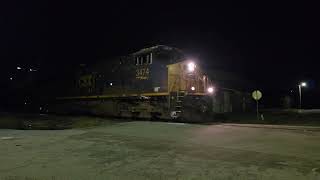 CSX 3474 Leads Lengthy CSX 584 Reroute Augusta Ga 7/11/2026