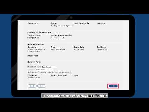 JFS-Ohio Benefits Provider Portal Chapter 5 Managing Referrals