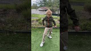 Tiger Woods 2.0 #tiger #golf #golfjuggling #junior #juniorgolf