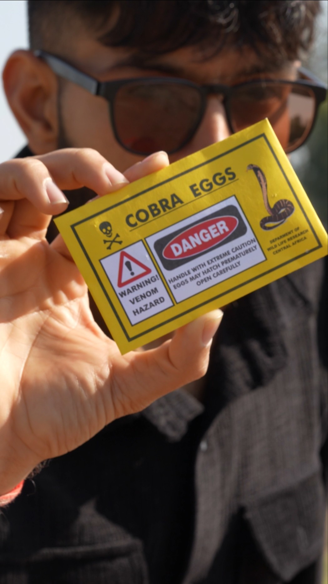Cobra Eggs Prank #bluebox