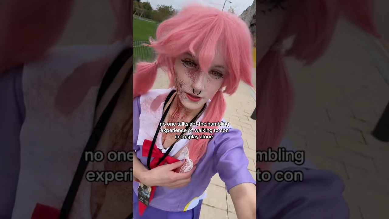 this is so embarrassing... #anime #cosplay #yunogasai #animecosplay #animeconvention