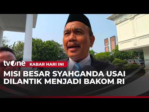 Dilantik jadi Kepala Bakom RI, Syahganda Nainggolan Singgung AI & Algoritma | Kabar Hari Ini