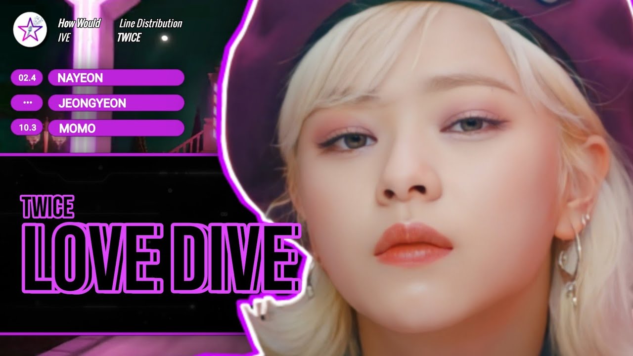 How Would TWICE Sing - Love Dive by IVE