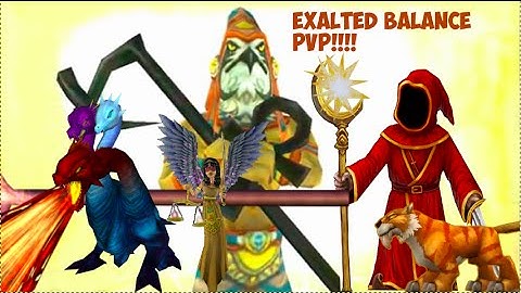 Wizard101 Exalted Balance 1v1: DEATH BAT OP!