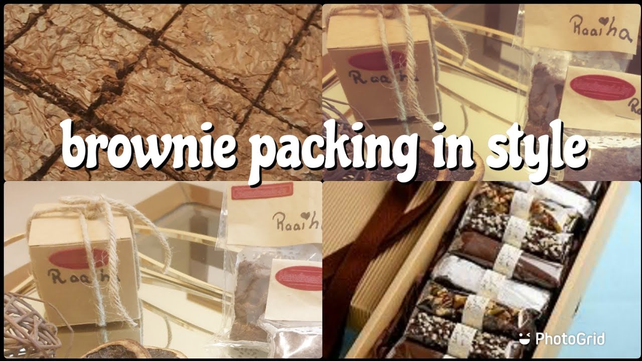 Brownie packing in style (2ways) YouTube