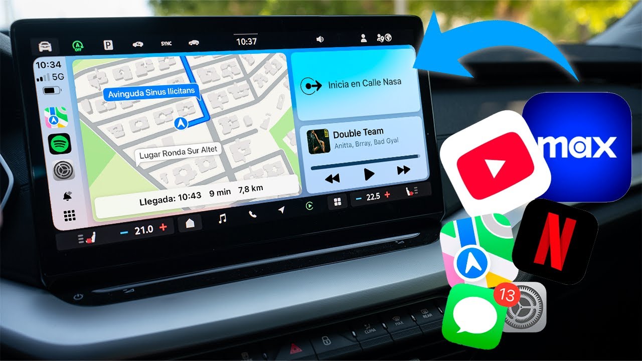 CarPlay INALÁMBRICO (2026) en tu coche y mejores funciones