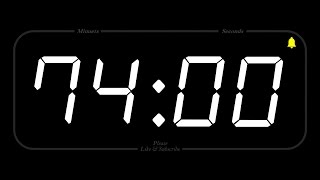 74 MINUTE - TIMER & ALARM - 1080p - COUNTDOWN Profile