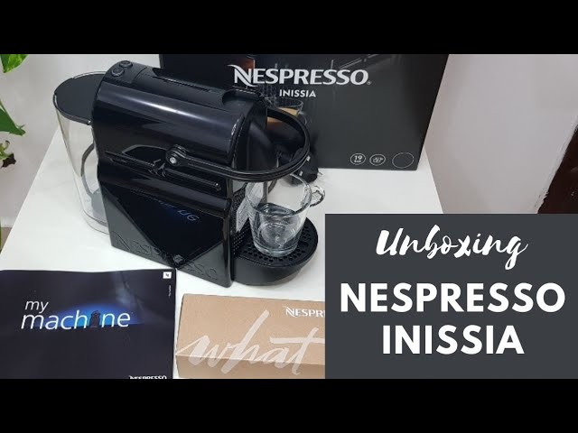 De'Longhi Nespresso Inissia Espresso Machine Bundle, Black