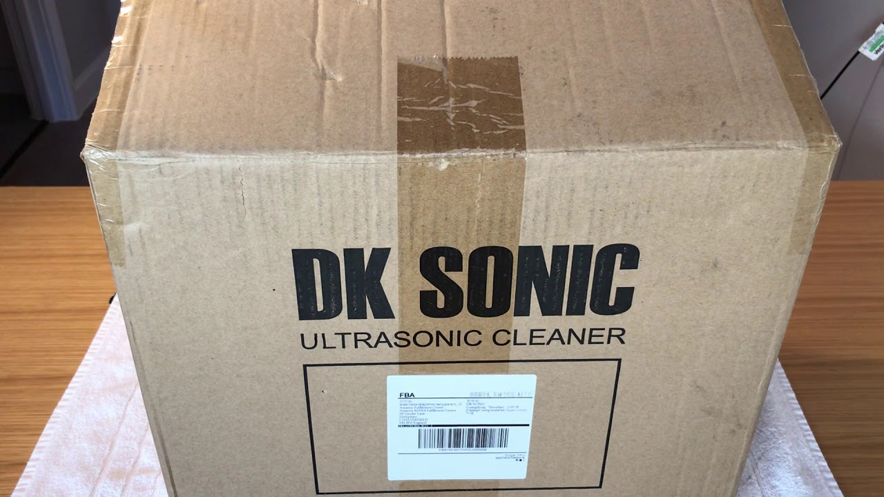 Unboxing an Ultrasonic Cleaner bought on Amazon YouTube