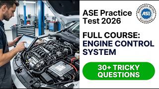 ASE A8 Engine Control Systems 2026 Practice Test Full Course and Diagnostic Mastery Guide