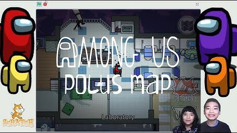 Secrets of Coding in SCRATCH: Create an *AMONG US POLUS MAP* Tutorial