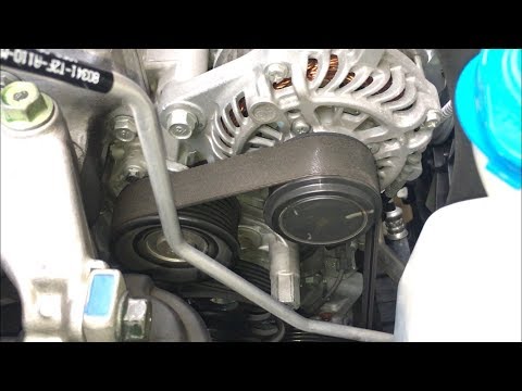 2013-2017 Honda Accord Drive Belt Replacement DIY