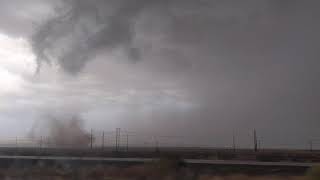 Tornado Near Touchdown in Apex Nevada