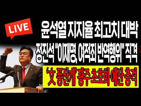 (우동균의 진짜뉴스) 정진석 “이재명, 여적죄 <strong>반역행위</strong>” 직격! ‘文 풍산개’ 광주 초호화 예산 충격! / 2023.01.19