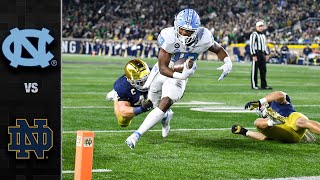 North Carolina vs. Notre Dame Football Highlights (2021)