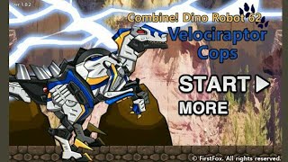 Velociraptor Cops - Combine! Dino Robot screenshot 5
