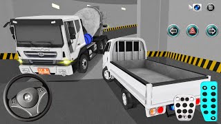 New Cement Truck Stuck in Parking Garage - 3D Driving Class - Car Game - 3D Driving Class 2026