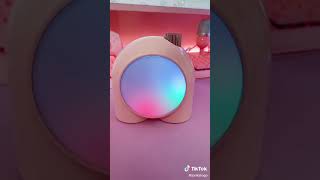 Divoom Planet Light looks like Pink in Among us😂  pink  kawaii  unboxing  asmr  asmrsounds  asmrvid screenshot 5