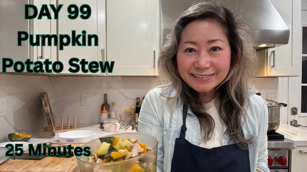 🎃🥩🥔DAY 99 Pumpkin Potato Stew #video #videos #pumpkin #potatorecipe #stew #healthyrecipes