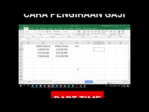 Video: Cara Mengira Waktu Bekerja
