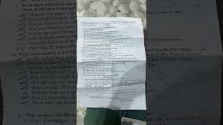 Class12 English paper 1st time | Morning Paper Class 9th Math 21 May 2026