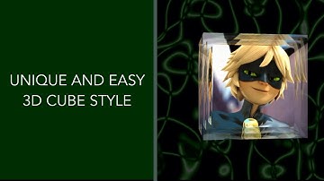 EASY STYLISH 3D CUBE ON VIDEO STAR