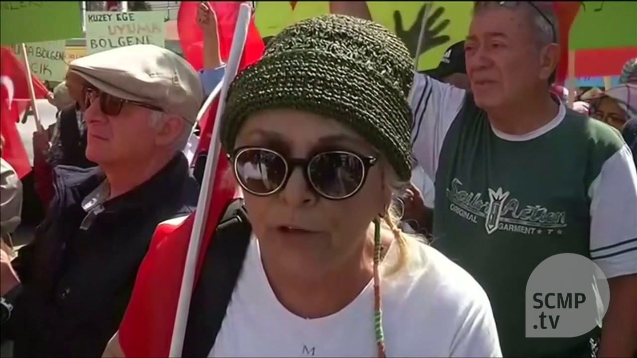 Protests against migrants in Turkey, Greece