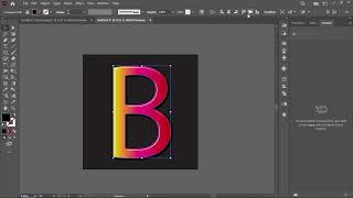 Letter 'B' Logo Concept in Adobe Illustrator 🎨💻 Gradient magic with letter mark 🖌️🔥