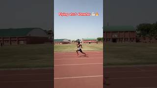 Flying start 400meter💪🏻🔥 #shorts trackwork #sprinter #athletics